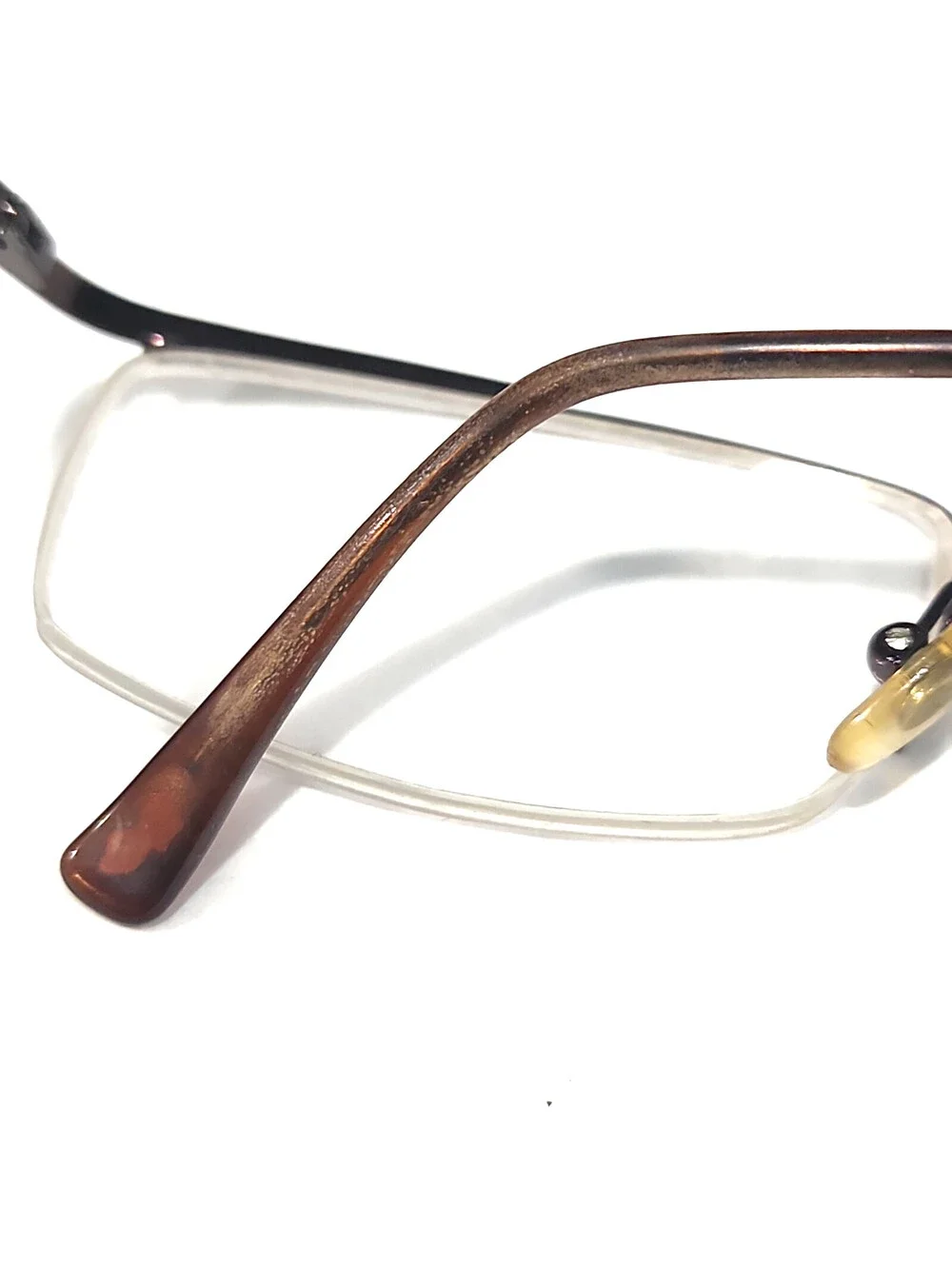 Ray Ban RB6046 2511 Brown Rectangle Eyeglasses 52-18 135 LWA
